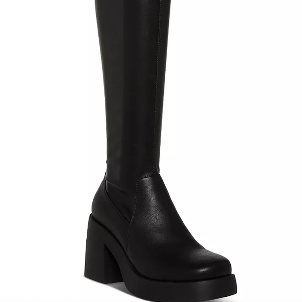 COPY - Lax Platform Tall Stretch Boots